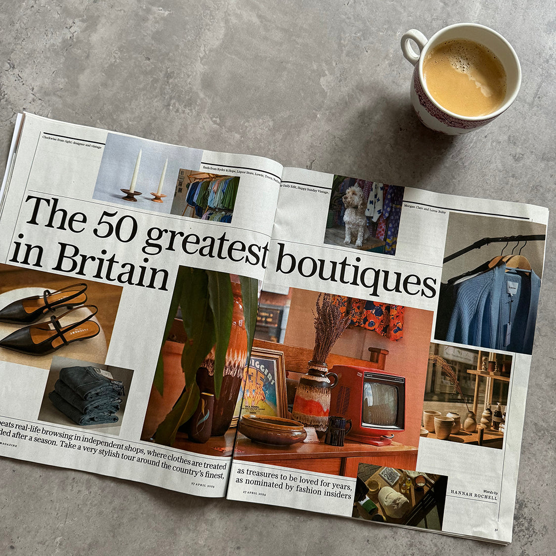 VAAI & The 192 Collective Feature in The Telegraph 50 Best Boutiques in Britain