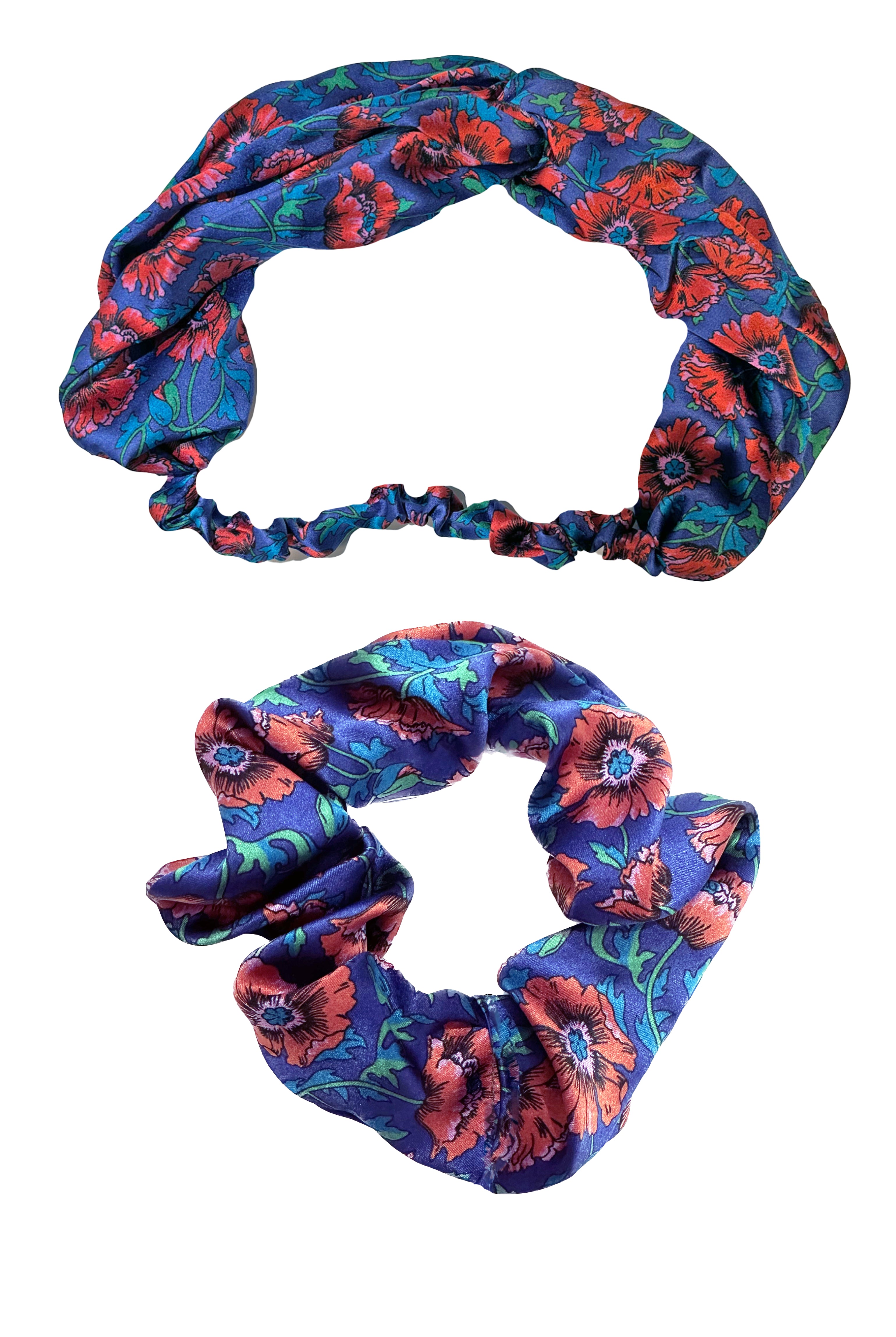 Floral Silk Hair Accessory