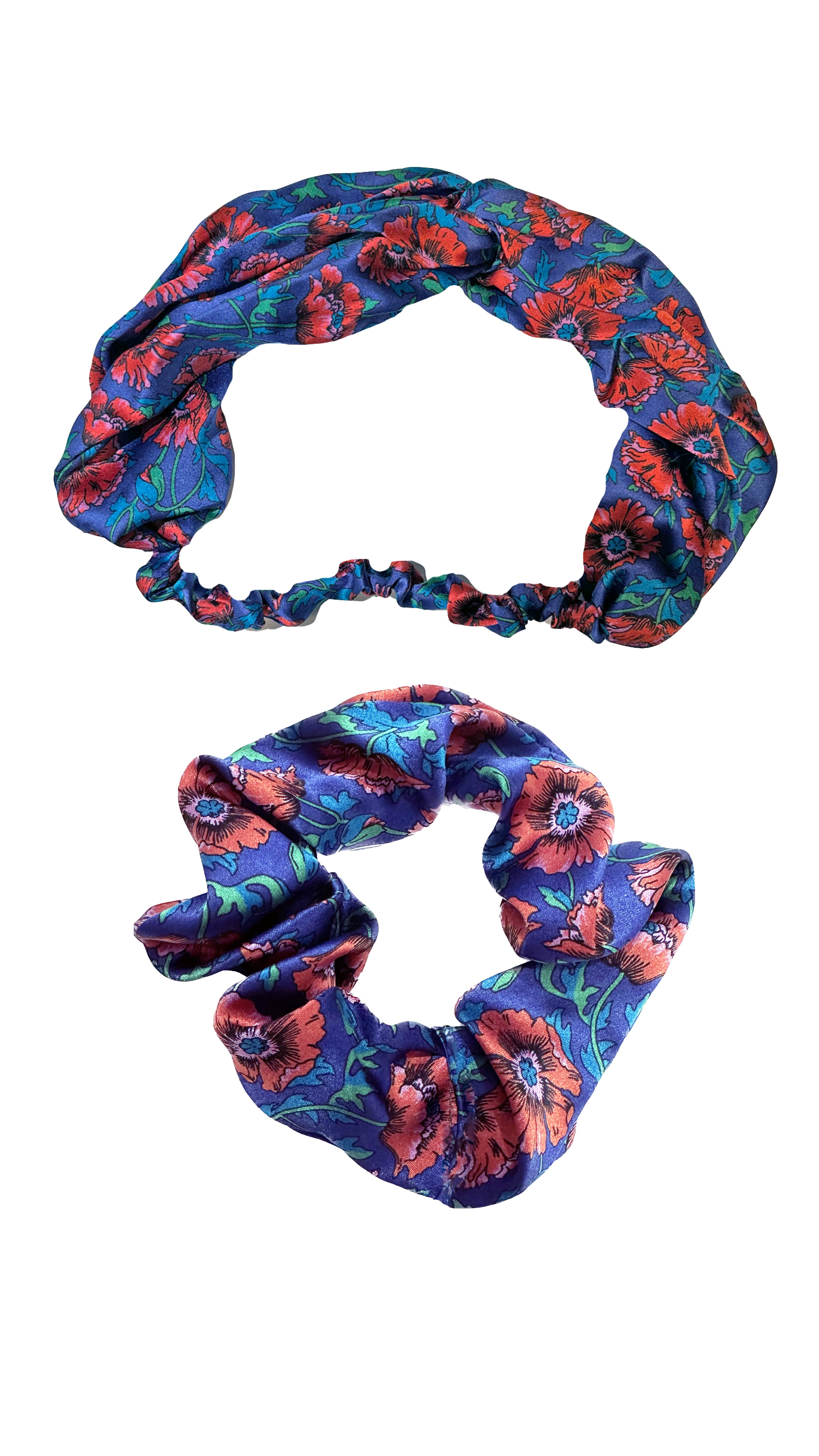 Floral Silk Hair Accessory