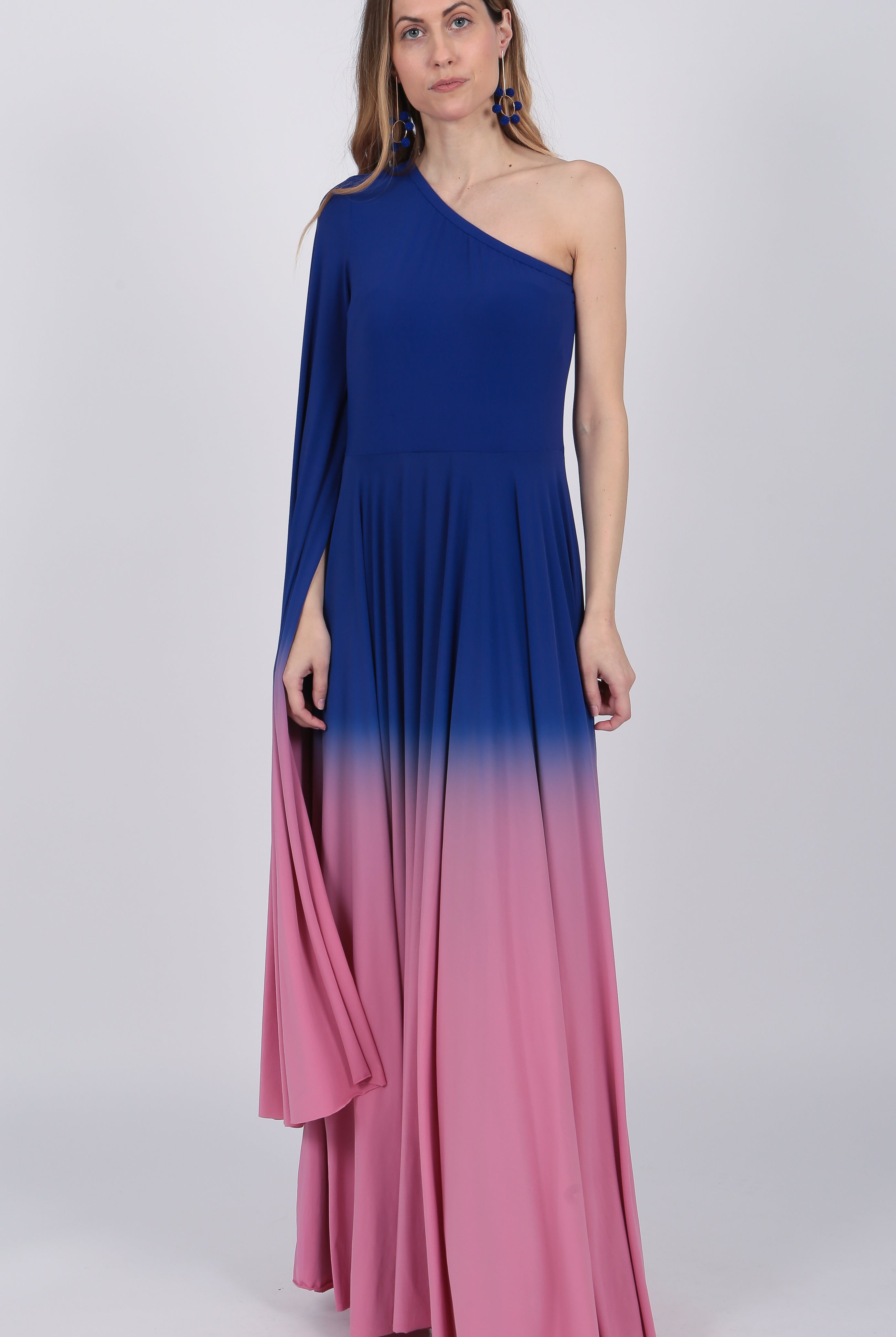 Pink Purple Ombre Gown