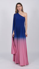 Pink Purple Ombre Gown