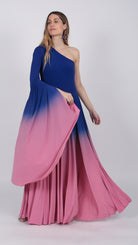 Pink Purple Ombre Gown