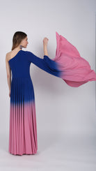 Pink Purple Ombre Gown