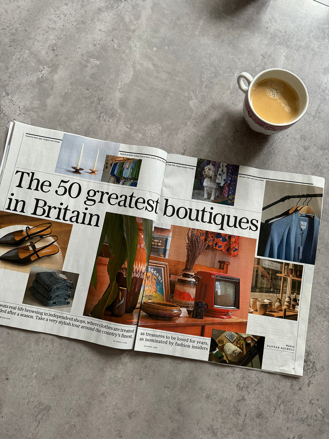 VAAI & The 192 Collective Feature in The Telegraph 50 Best Boutiques in Britain