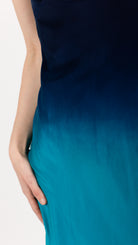 Ombre Silk Slip Dress